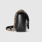 Quilted Leather Chain Shoulder Bag