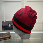 Classic GG Jacquard Wool Knit Beanie | Luxury Designer Winter Hat