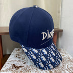 Vintage Oblique Wool Baseball Cap | Luxury Designer Hat