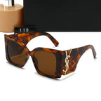 Óculos de sol luxuosos com armação grande Y-01