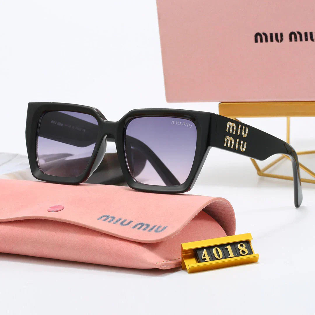 Luxus Square-Sonnenbrille 4018 Detailansicht