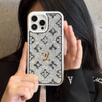 Capa para iPhone luxuosa com glitter holográfico Y - S - L - Diamond Shine Edition