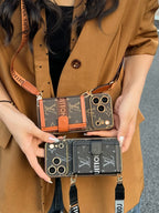 Luxury Card Pocket Crossbody Phone Case