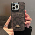 經典卡包皮革 iPhone 保護殼