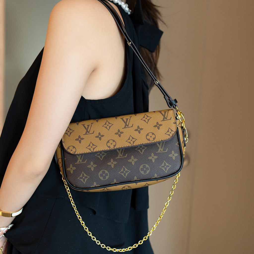 Luxury Classic Monogram Shoulder Bag