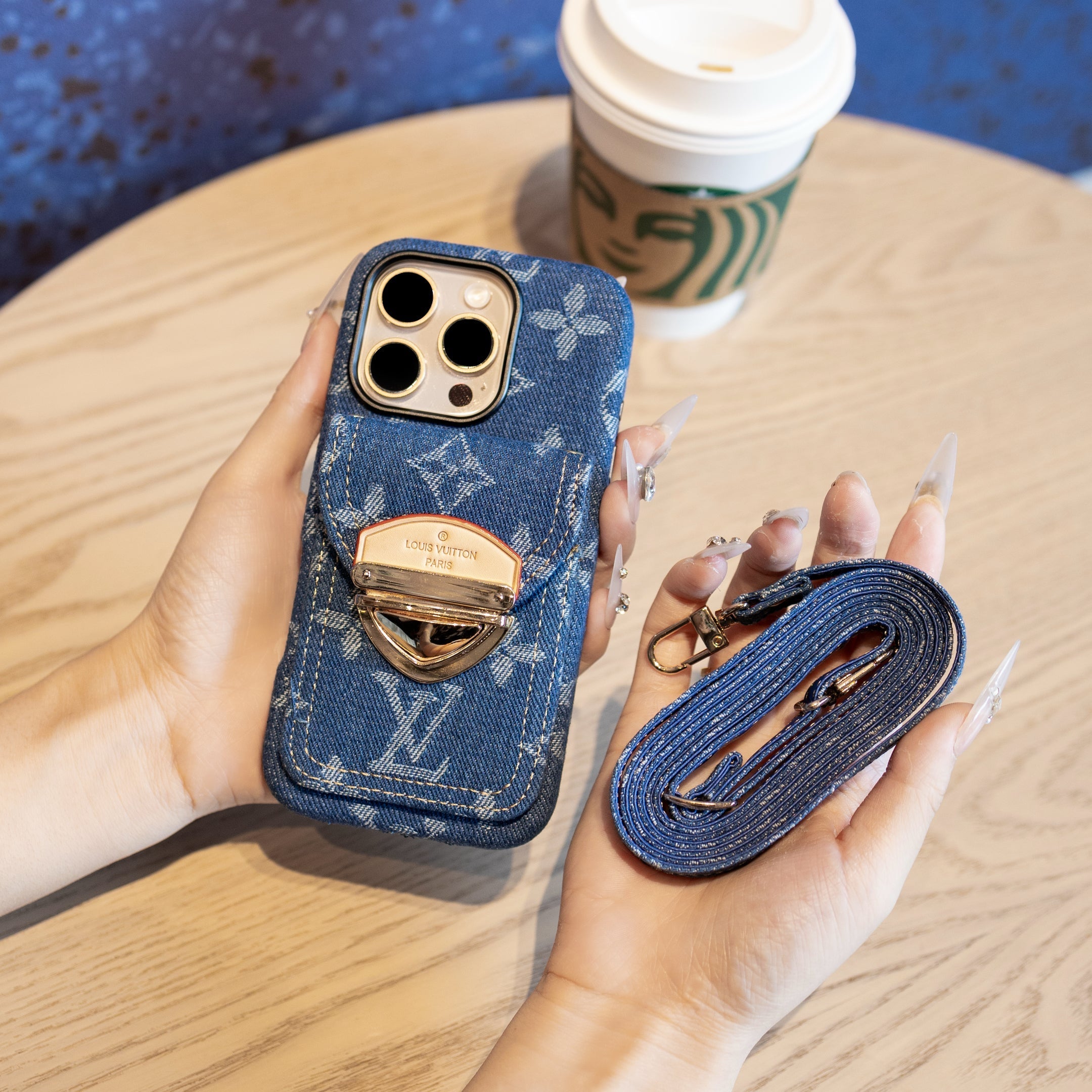 New Classic Luxury Card Holder Phone Case 06