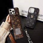 Luxury Classic Color Crossbody iPhone Case