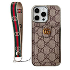 Premium iPhone-hoesje met handketting