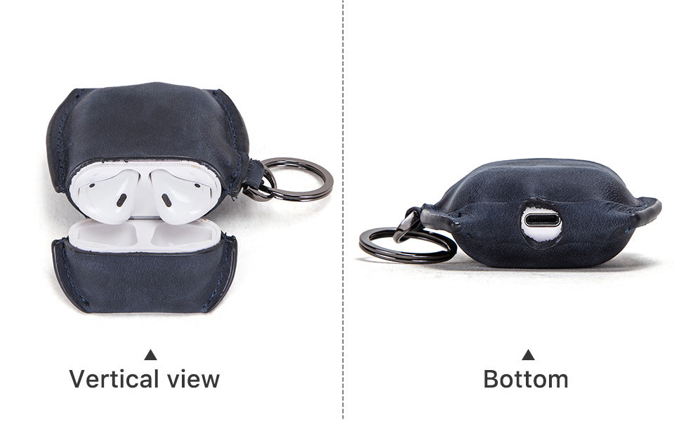 Genuine Leather AirPods 1/2 Case