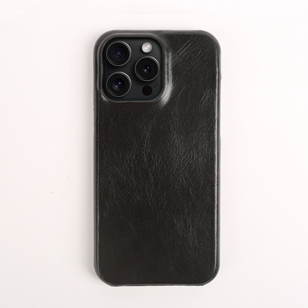 Étui pour iPhone en cuir véritable
