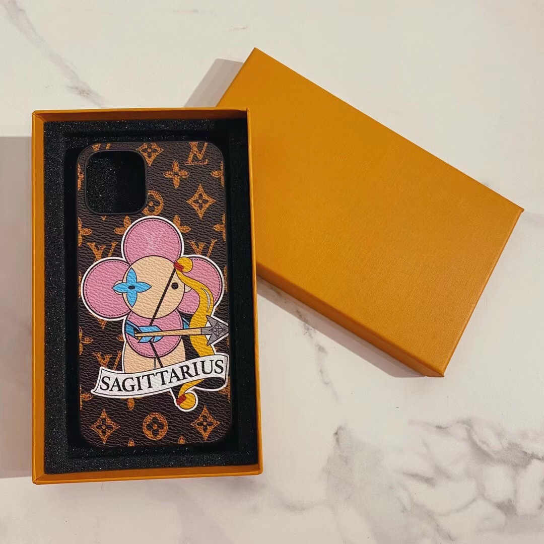 Sagittaire Amour Peint iPhone Case Sur mesure