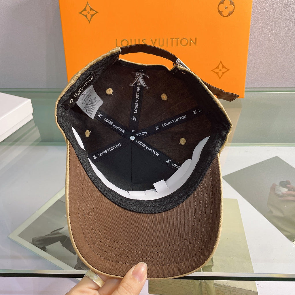 Luxury Embroidered Monogram Baseball Cap | Luxury Designer Hat