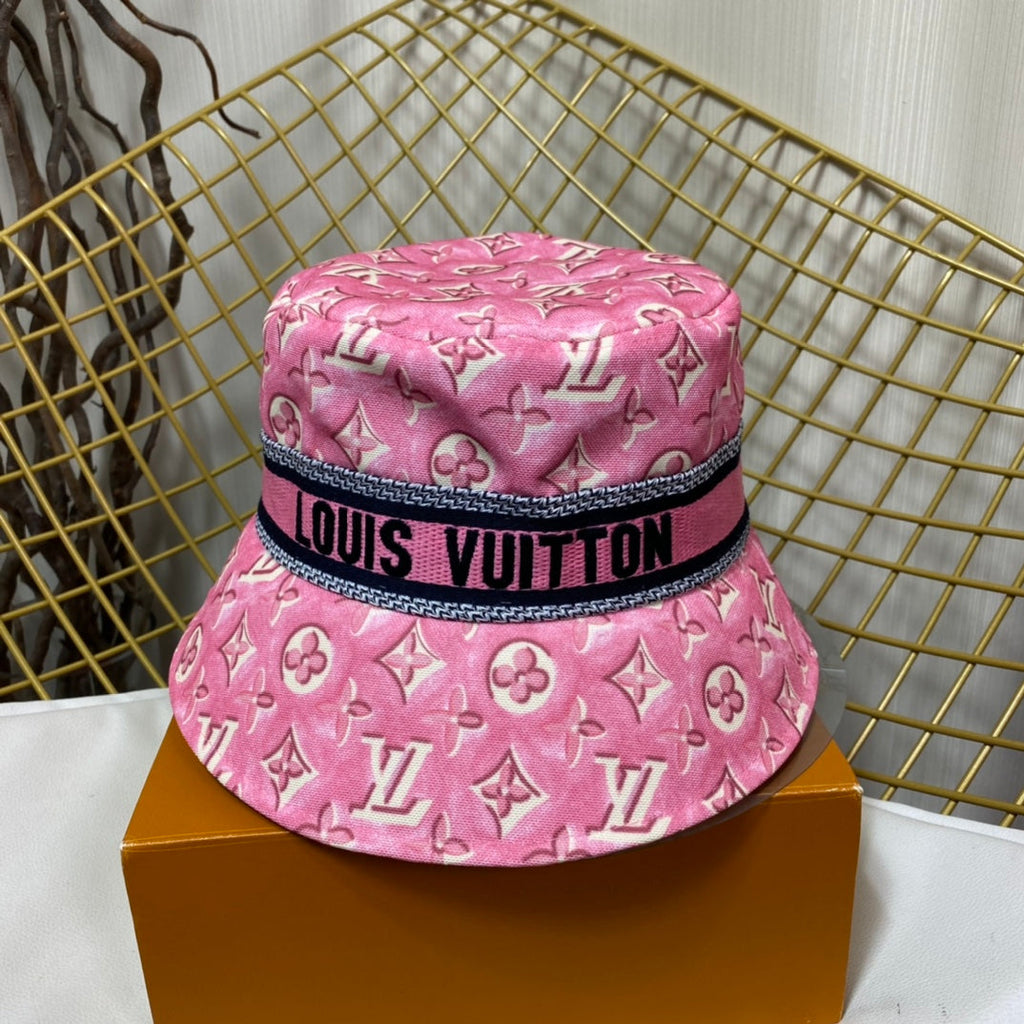 Luxury Monogram Webbing Bucket Hat
