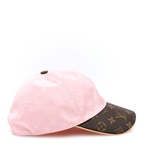 Pink Contrast Brim Baseball Cap