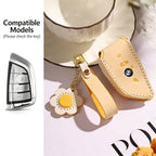 Handmade Genuine Leather Key Case for BMW