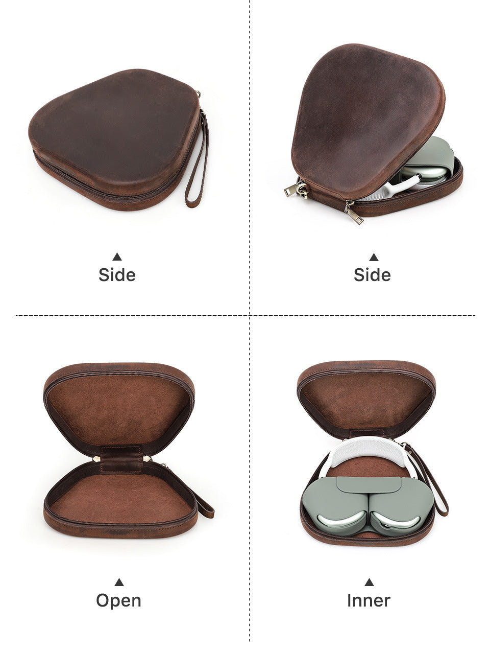 Genuine Leather AirPods Max Case