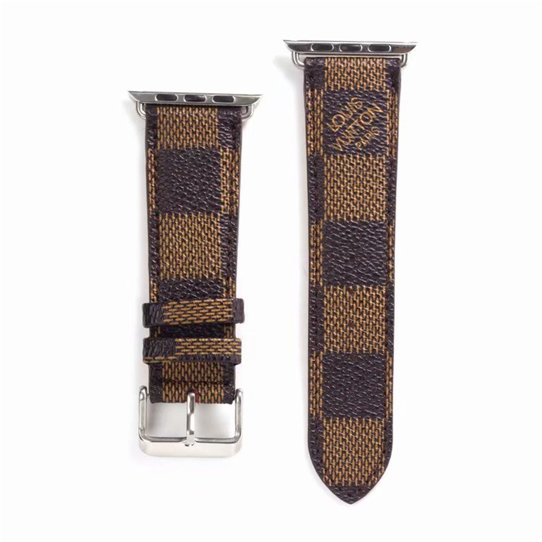 CORREA DE LUJO MARRÓN CLÁSICA PARA CORREAS DE APPLE WATCH