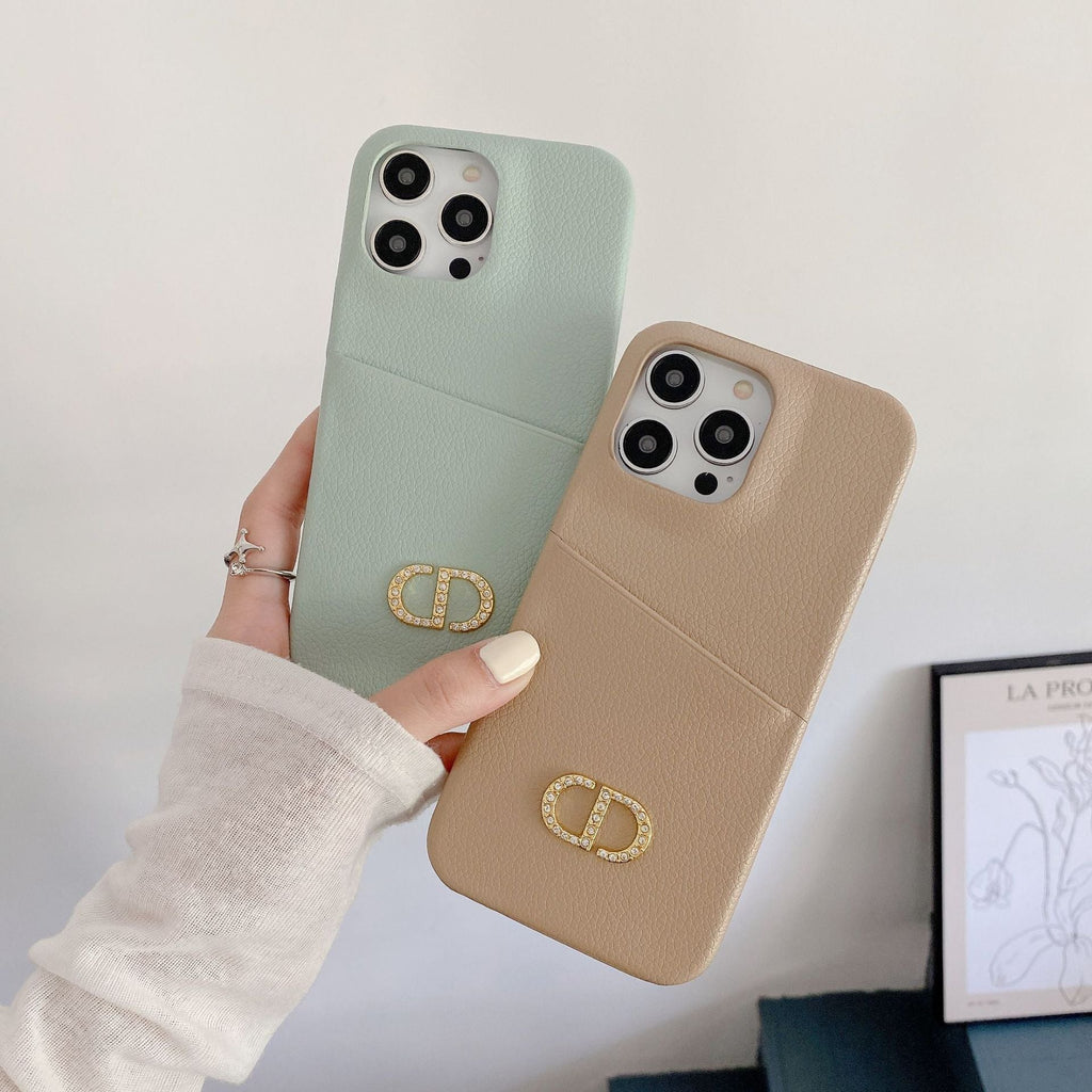 Μόδα δερμάτινη θήκη για iPhone