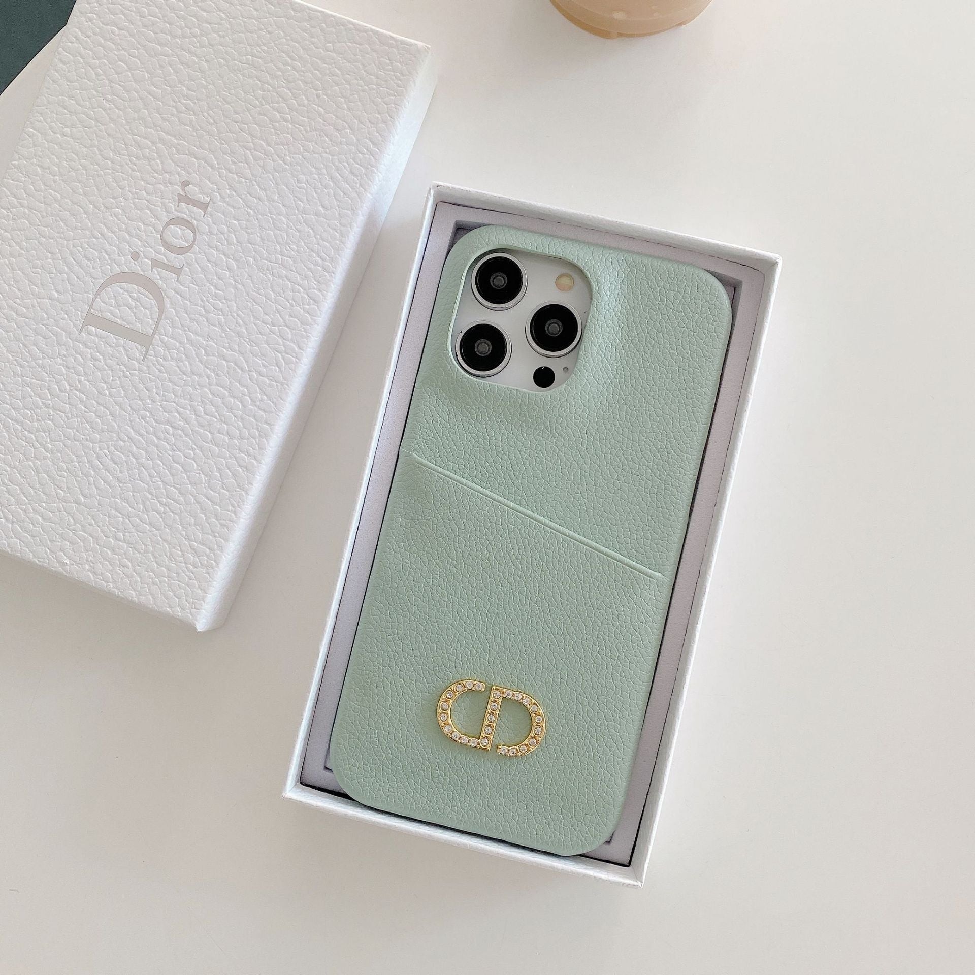 Μόδα δερμάτινη θήκη για iPhone