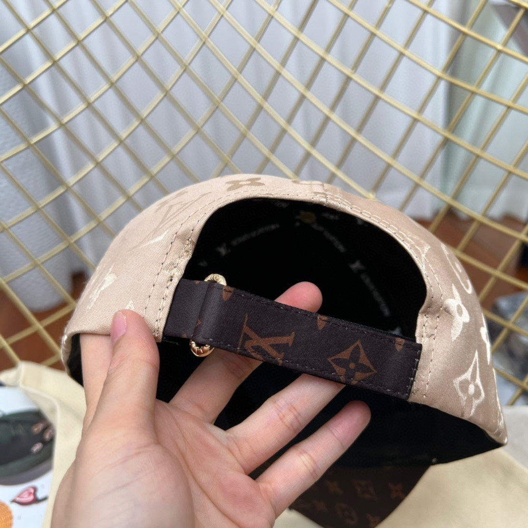 Luxury 3D Monogram Embroidered Baseball Cap