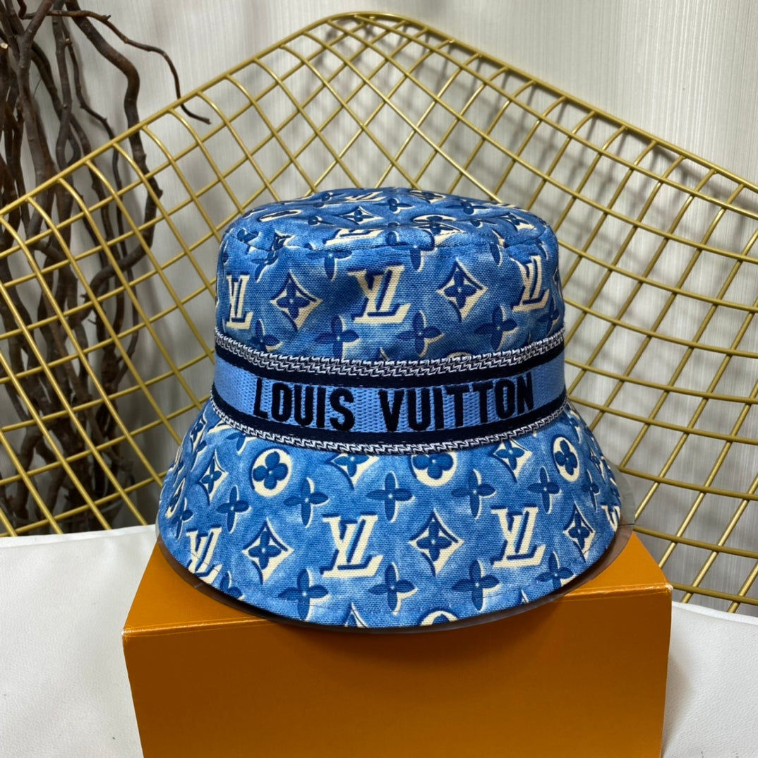 Luxury Monogram Webbing Bucket Hat