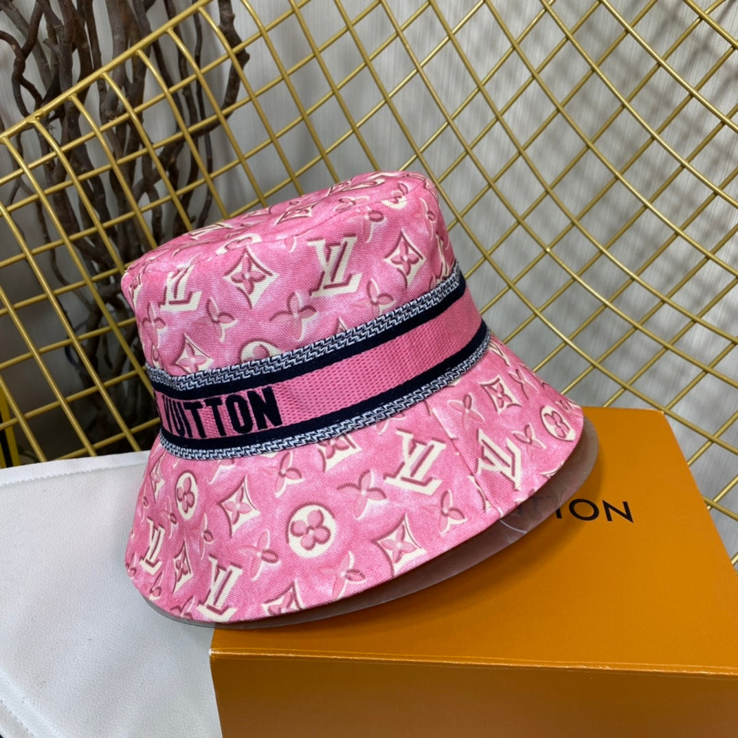 Luxury Monogram Webbing Bucket Hat