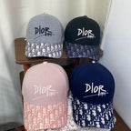 Vintage Oblique Wool Baseball Cap | Luxury Designer Hat