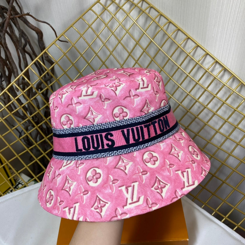 Luxury Monogram Webbing Bucket Hat
