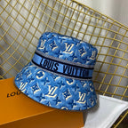 Luxury Monogram Webbing Bucket Hat