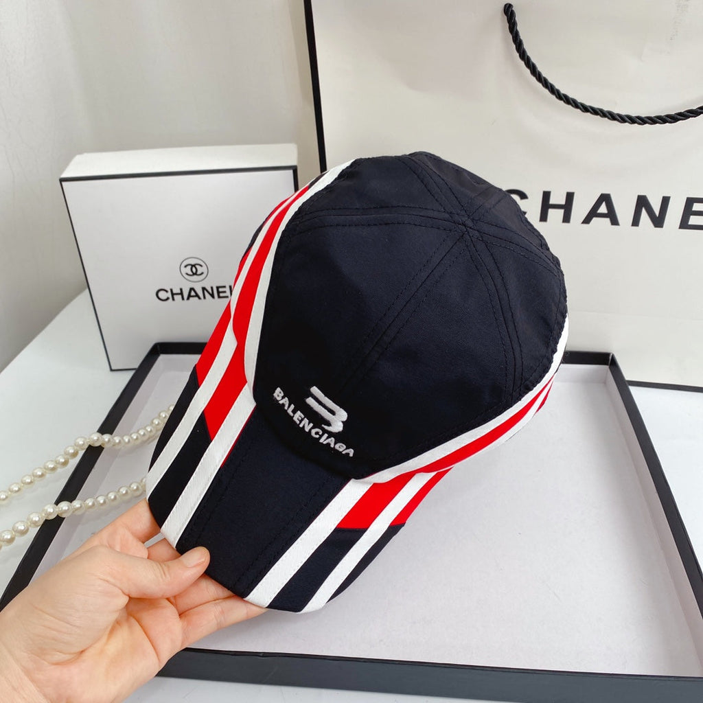 Balenciaga Baseball Cap Nylon Embroidered