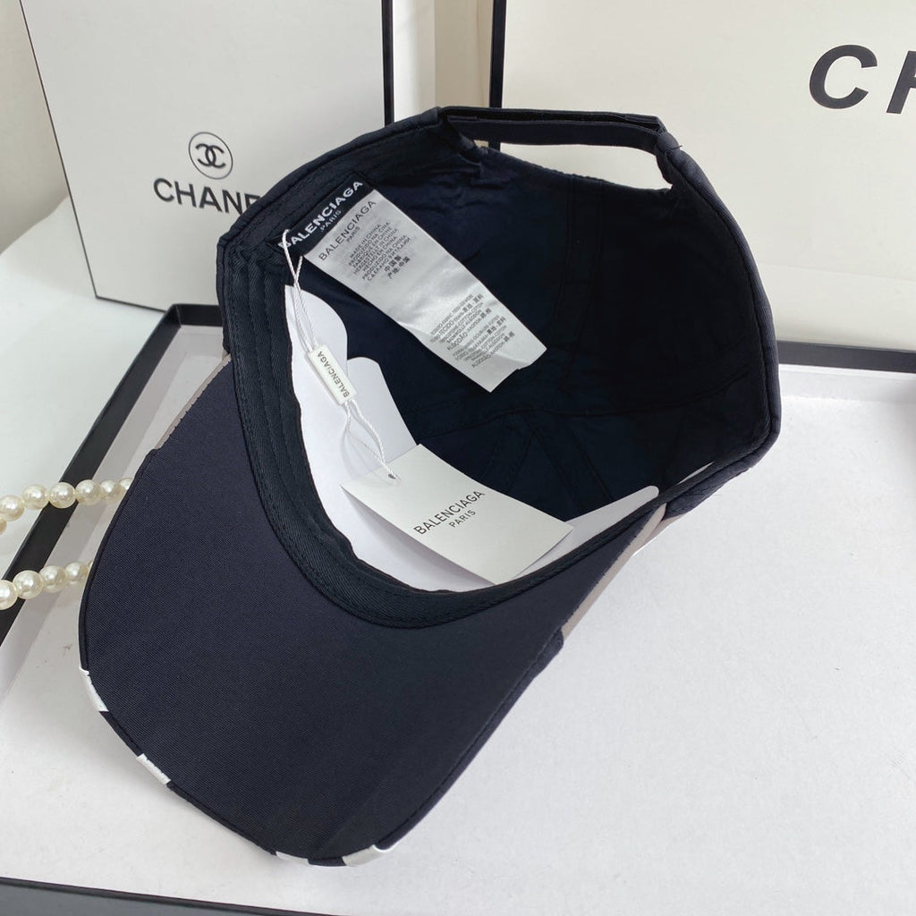 Balenciaga Baseball Cap Nylon Embroidered