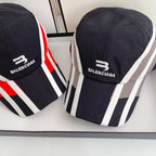 Balenciaga Baseball Cap Nylon Embroidered