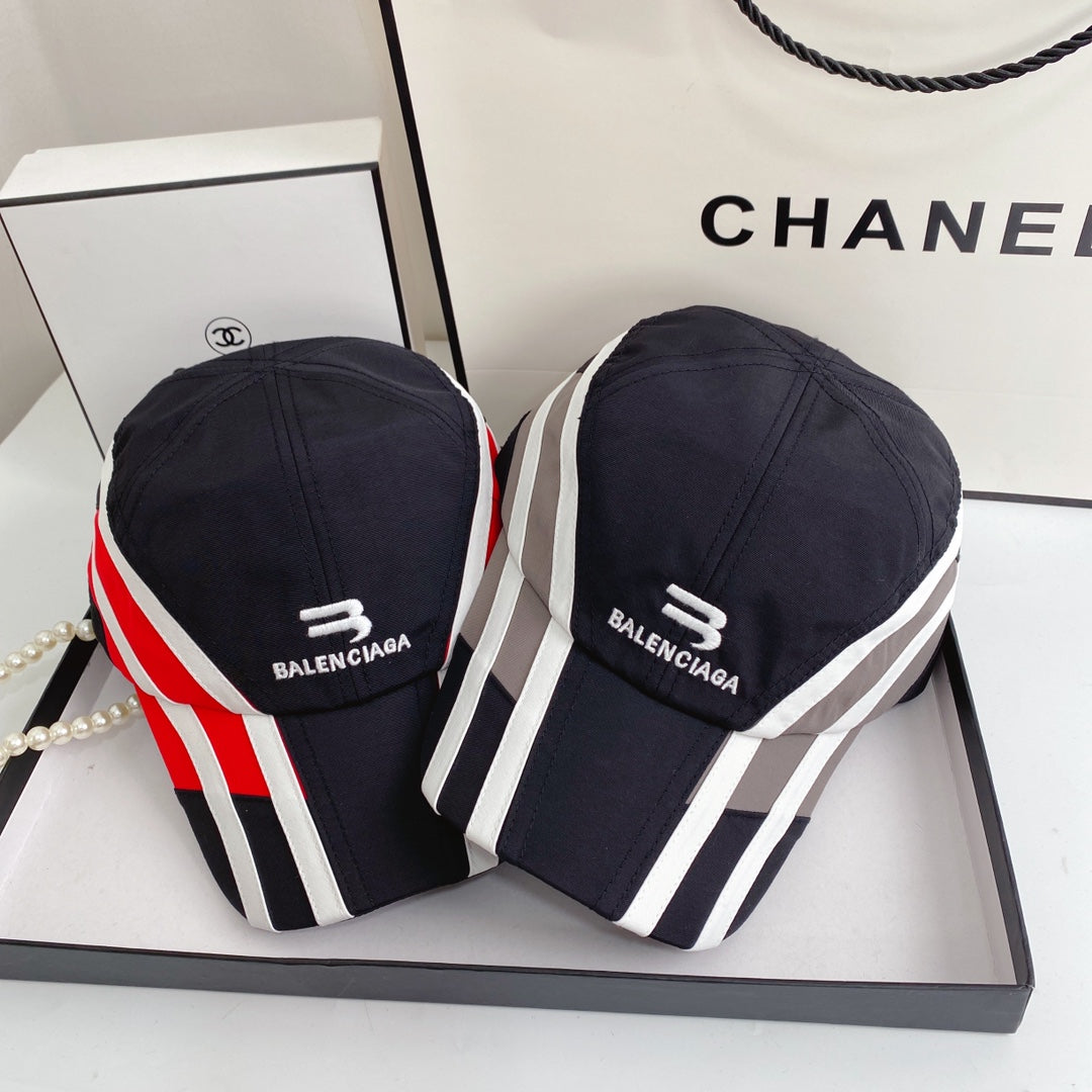 Balenciaga Baseball Cap Nylon Embroidered