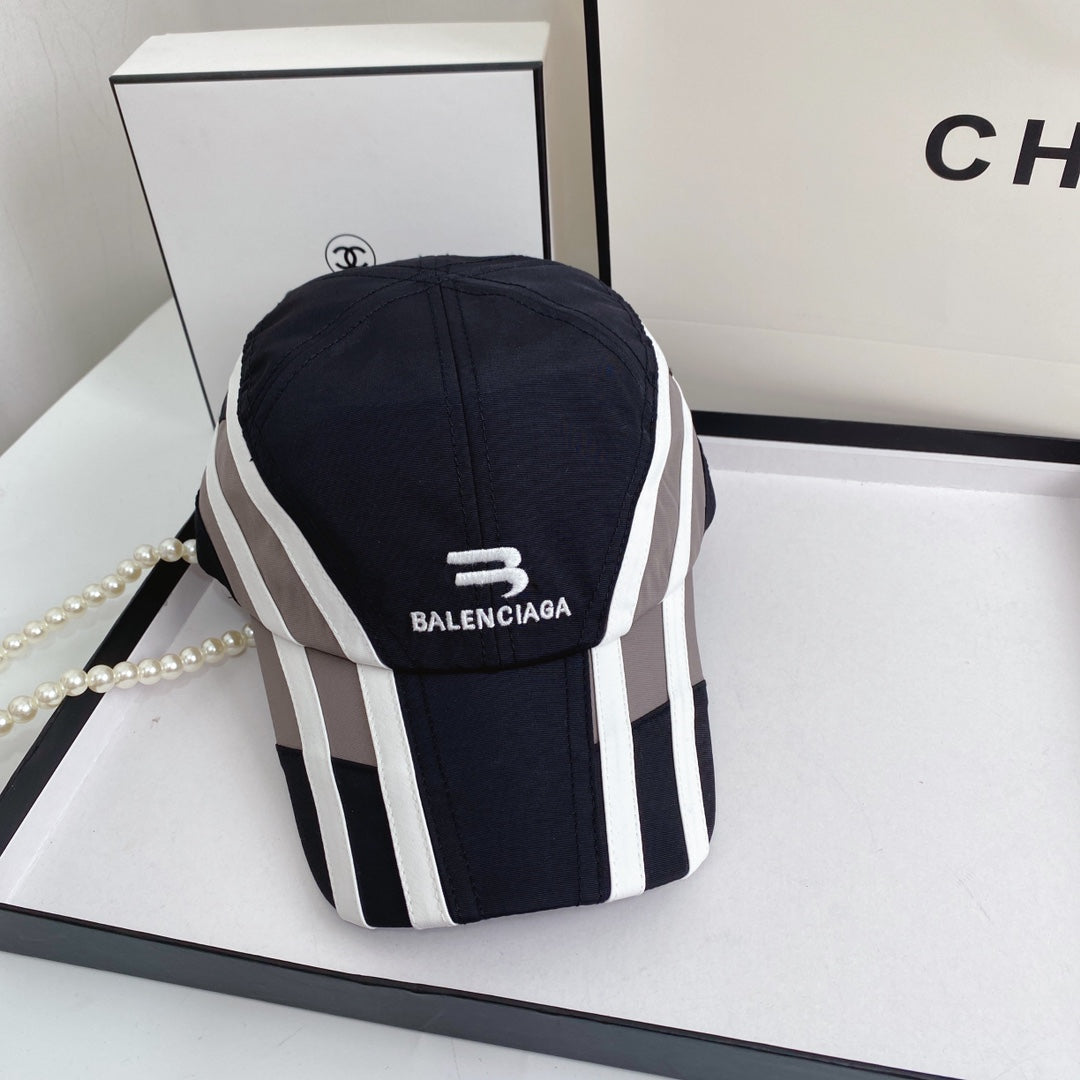 Balenciaga Baseball Cap Nylon Embroidered