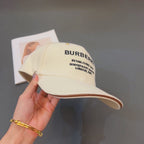 Luxury Embroidered Canvas Baseball Cap | Luxury Designer Hat