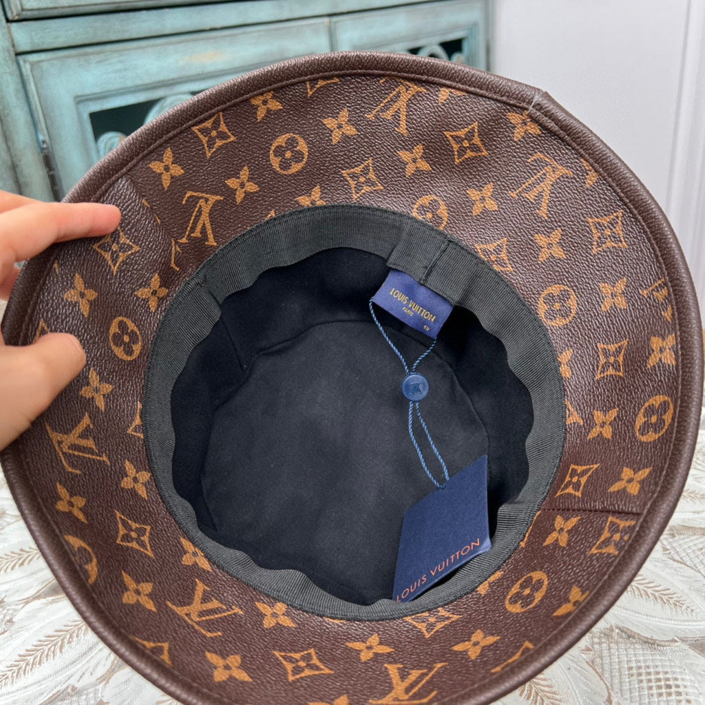 Luxury Luxury Monogram Bucket Hat & Cap Set