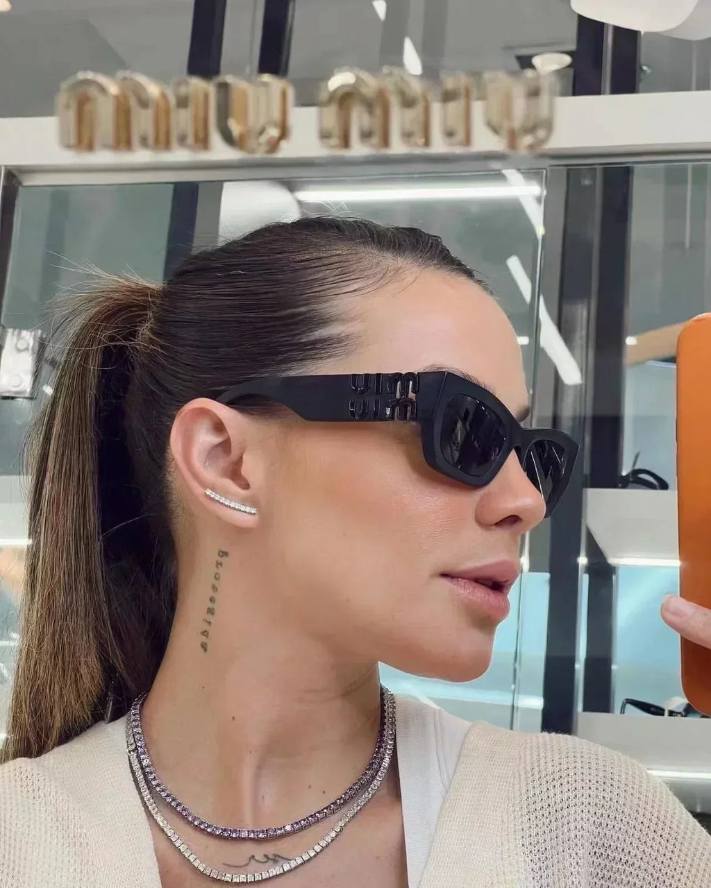 Fashion Square γυαλιά ηλίου Cat-Eye 6037