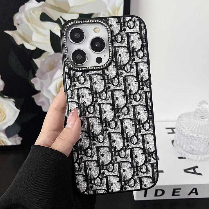 Coque pour iPhone Luxe Fabric Sparkle Surround