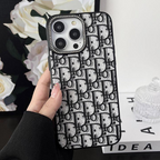Coque pour iPhone Luxe Fabric Sparkle Surround