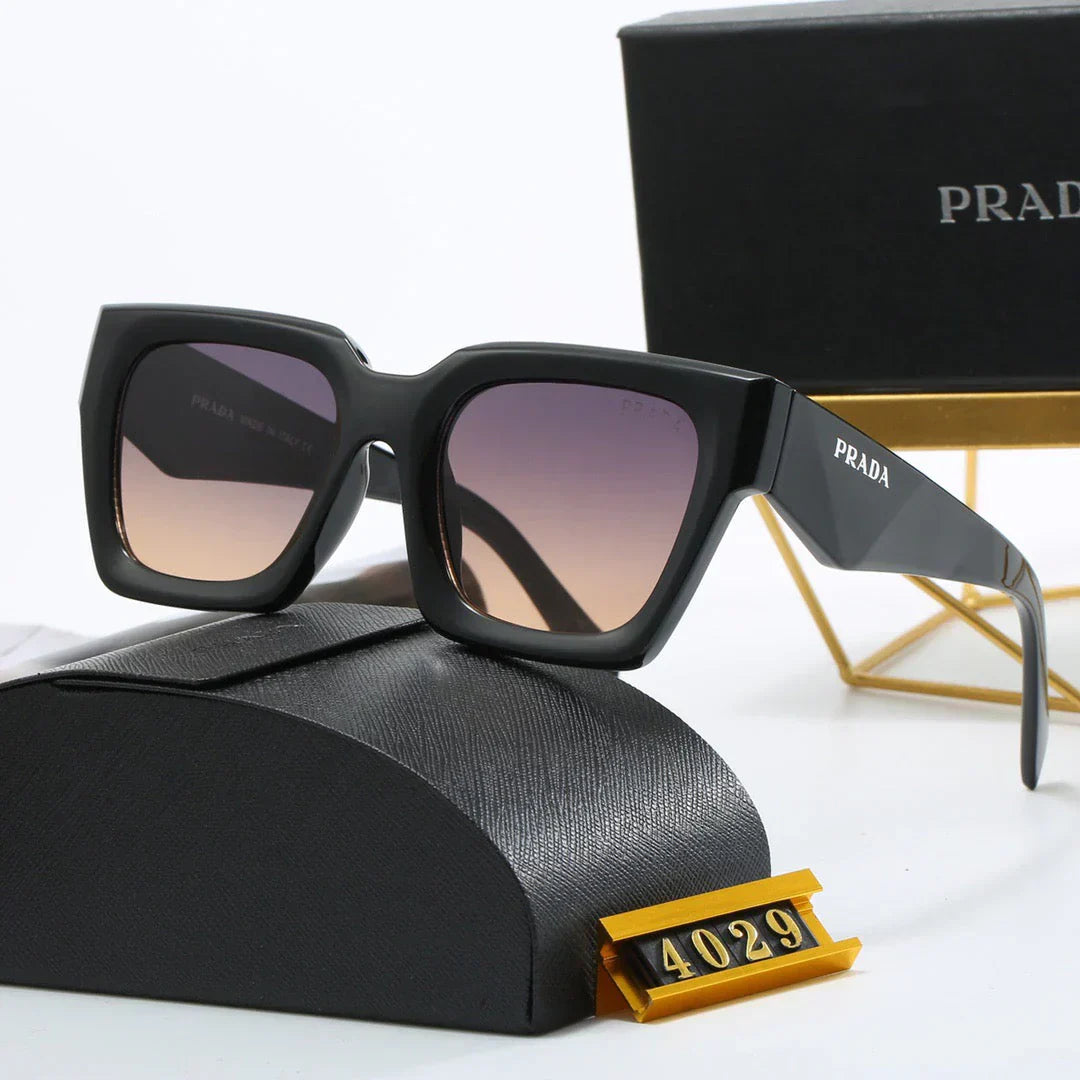 Polarisierte Square-Sonnenbrille 4029 Originalansicht