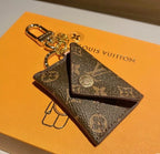 Keychain phone bag crafted by a celebrity designer