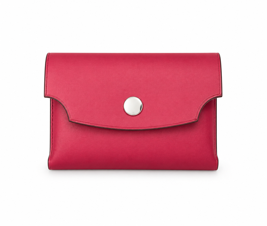 Handcrafted Full-Grain Leather Snap Wallet
