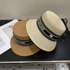 Luxury ClassicVintage Straw Sun Hat for Women