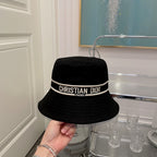Classic Vintage Embroidered Webbing Bucket Hat