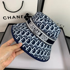 Classic Vintage Embroidered Webbing Bucket Hat