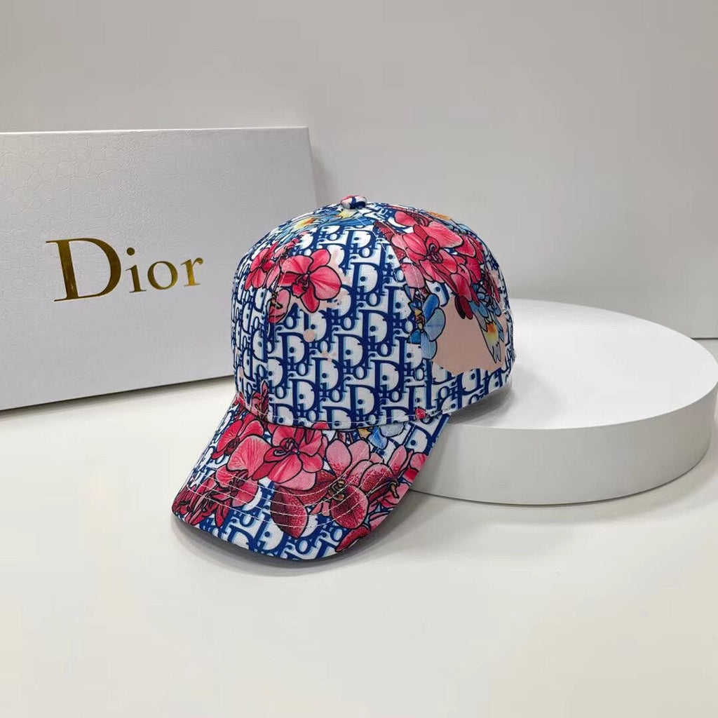 Classic Vintage Baseball Cap Floral Embroidered