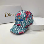 Classic Vintage Baseball Cap Floral Embroidered