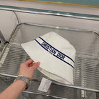 Classic Vintage Embroidered Webbing Bucket Hat