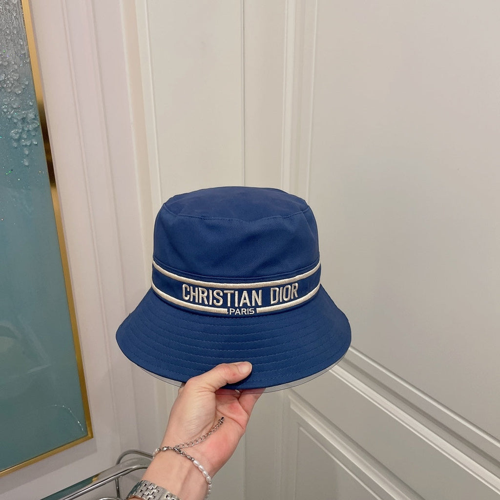 Classic Vintage Embroidered Webbing Bucket Hat
