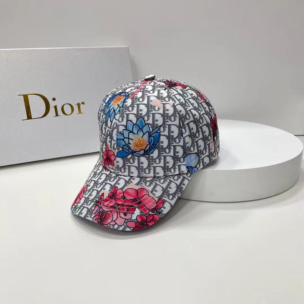 Classic Vintage Baseball Cap Floral Embroidered